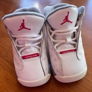 Nike Air Jordan 13 Pink White Size 4C